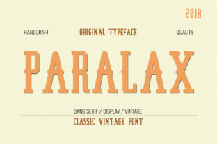 A Relaxed Review of the Paralax Display Font