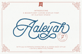 Aaleyah: A Modern Display Font for Editorial Emphasis