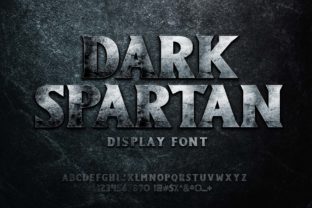 Dark Spartan Font in Real Design Work