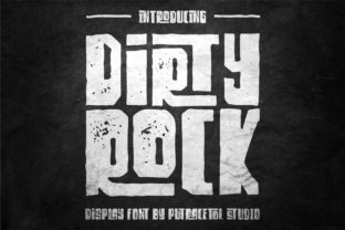 Dirty Rock Font: A Bold Display Typeface for Digital Branding
