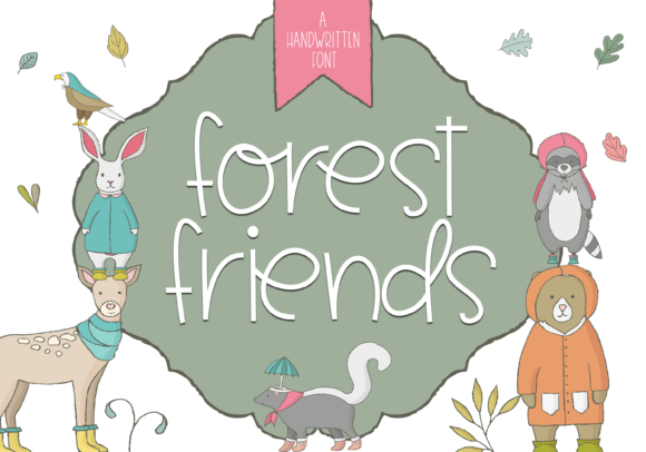 Forest Friends: A Distinctive Handwritten Font for Modern Marketing
