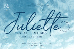 Juliette Duo: A Modern Display Font for Digital Branding