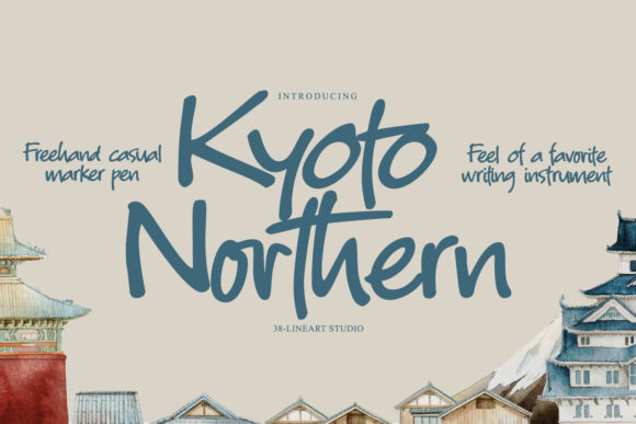 Kyoto Northern: A Bold Display Font for Modern Marketing
