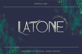 Latone: A Display Font for Handmade Elegance