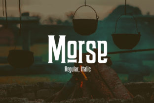 Morse: A Vintage Display Font for Crafting a Consistent Brand
