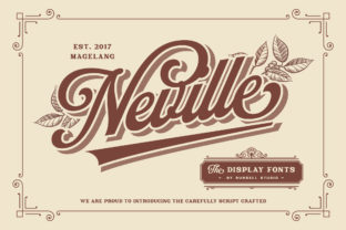 Neville: A Vintage Typeface for Editorial Personality