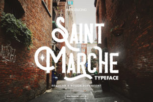 Saint Marche Typeface in Web Design