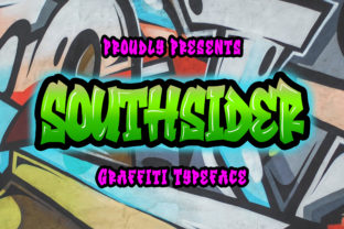Southsider: A Graffiti-Inspired Display Font for Bold Digital Layouts