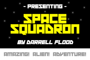 Space Squadron: A Display Font for Editorial Ambition