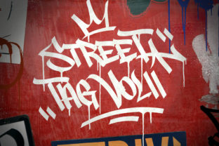 Street Tag Vol II: A Graffiti-Inspired Display Font for Editorial Punch