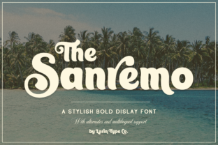 Testing the Sanremo Typeface in a Real Web Design Project