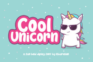 The Charm of the Cool Unicorn Typeface in Editorial Design