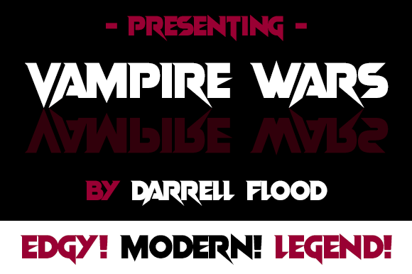 Vampire Wars: A Font with a Bold Personality for Branding